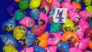 cangkang kelomang warna / 100 pcs