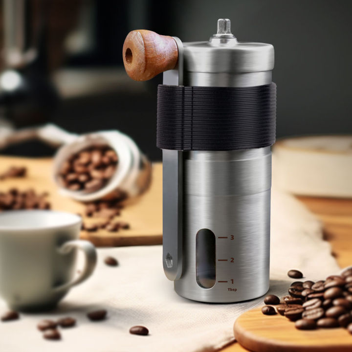 FISHIN COFFEE Hand Coffee Grinder Stainless Steel Manual Grinder Small Portable Grinder F322T Lazada PH