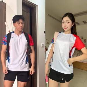Áo Cầu Lông Quần Cầu Lông Bộ Cầu Lông Nam Nữ Chuyên Nghiệp Vải Thoáng Khí A817 - V Badwear