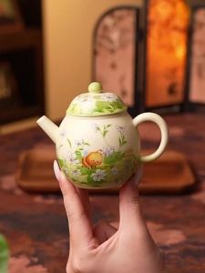 JISU | Elegant Single Person Gungfu Tea Pot With Filter