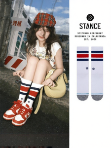 Stance | Classic Striped Cotton Socks