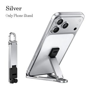 Aitemay Giá đỡ điện thoại móc khóa mini có thể gập lại Giá đỡ điện thoại di động rảnh tay di động có thể điều chỉnh nhiều góc để bàn dùng cho du lịch