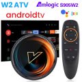 W2 ATV TV Box Android 11 Amlogic S905W2 Support 4K AV1 2.4&5G Wifi BT with Google Voice Remote 2G16G 4G32G 64G Smart TV Box. 