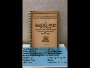 "Les Classiques Favoris du Piano" Vol 1B của Théodore Lack (Giáo trình luyện ngón Piano cơ bản - nâng cao)