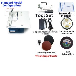 Portable Mini Electric Saw Precision Woodworking Saw Multi-Function Cutting Machine Home Handcraft Micro Table Saw