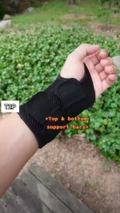 T2P Wrist Guard Protector Adjustable Breathable Wrist Support Carpal Tunnel Hand Brace Women Men Bodybuilding Gym Sport Wristband Basketball Badminton