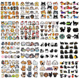 hot toys | 9-25pcs Animals Cat Shoe Charms For Clogs SandalsPVC Pet Dog Shoe Decorations Accessories Buckle For Christmas Birthday Gift
