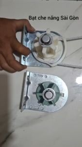 Trọn bộ bạt cuốn/bạt thả  kéo dây tiện lợi - bạt cuốn che ban công (khách tựlắp đặt)