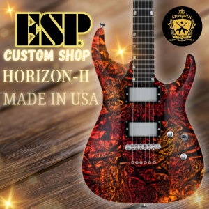 ESP USA Custom Shop Horizon-II EMG/ Seymour Duncan Hell Fire Electric Guitar with Hardcase (Preorder)