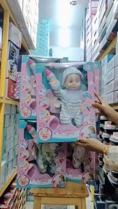 Sweety Baby Boneka Nangis Pipis Suara Mirip Asli | Mainan Bayi Bayian Anak Perempuan Terbaru 2023