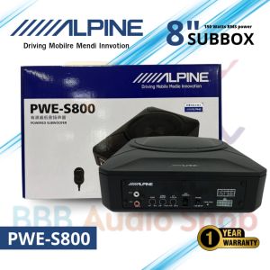 ตู้ซับสำเร็จรูปแบบ SUBBOX 8" พร้อมแอมป์ในตัว ติดตั้งง่ายในที่จำกัด ออกแบบโดยวิศวกรเสียงจากญี่ปุ่น