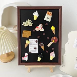 Personalized Creative Fridge Magnet Display Board High-End Feeling Storage Rack Organizer Home Decorative Kitchen Accessory