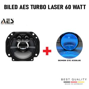 BILED AES TURBO DOBEL LASER 25INC 60WATT BONUS DEVIS EYES