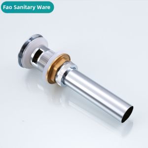 Pop-up Drain with Overflow Bathroom Sink Drain