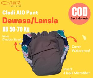 PEMPES DEWASA BB 50-70 KG CLODI LANSIA POPOK CUCI ULANG DEWASAClodi AIOPOPOK Lansia Clodi Celana