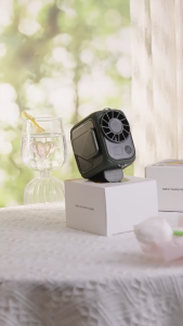 Quạt Tích Điện Điều Hòa Kẹp Quần Áo Đa Năng Mini Pin 10000mAh Sử Dụng Lên Tới 12H