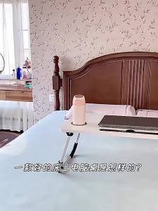 Foldable Computer Desk Bed Table for Studying