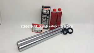 BONUS SEAL TUTUP ABU + PAKET AS SHOCK DEPAN GENIO + 2 PCS SEAL SHOCK + 2 PCS OLI SHOCK BEAT NEW BEAT LED / SIL SOK DEPAN HONDA FORK TUBE / TUTUP DEBU / SOCK DEPAN VARIO / PER SHOCKBREAKER