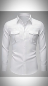 áo sơ mi áo sơ mi nam dài tay phong cách Hàn Quốc thiết kế sóng 2 vai độc lạ và cá tính  - N99