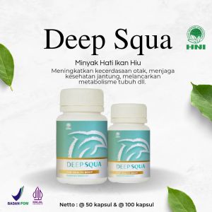 Deep Squa HNI - Minyak Hati Ikan Hiu Untuk Kecerdasan Otak - Menjaga Sistem Kekebalan Tubuh