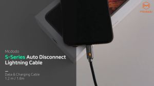 Mcdodo Original Auto Disconnect  Cable 1.2M With Led Light Indicator Quality Cables Kabel 数据线
