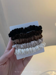 ยางรัดผมทรงกล้วยนิ่มเนื้อนุ่มสำหรับผู้หญิง ยางรัดผมทรงกล้วยเนื้อนุ่มเนื้อสัมผัสระดับไฮเอนด์