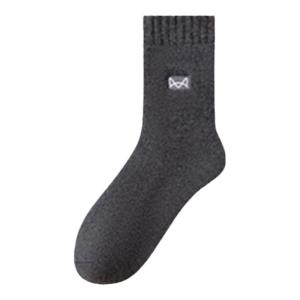 miiow | Thick Wool Socks for Men Autumn Winter Mid-Calf Socks Warmth Retention and Heat Preservation