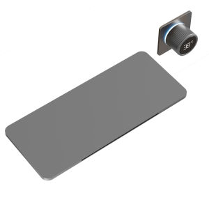 DeXiong D-DXDON218 Wall Mounted Bathroom Faucet Shower Bathtub Mixer Valve Basin Tap Set Copper Material Brushed Finish