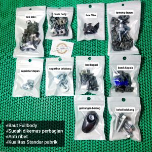 COD Baut Baud Vario 110 Karbu Full Set / Baut Honda Vario 110 Karbu Vario Lama Full Set / Baut Honda Vario 110 Karbu