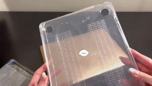 Transparent Laptop Case For MacBook Air 15.3 M5 A3448 Case MacBook Air 15.3 M4 M3 M2 A2941 A3114 A3241 Air15 M5 Chip Cases Cover