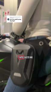 【HCS】Cycling Bag EVA Hard Shell Phone Waist Pack for Motorbike Riders - Waterproof Adjustable Ideal for Long Rides and Daily Commutes