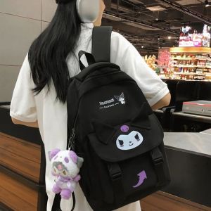 Tas Ransel Sekolah Perempuan Anak Cinnamoroll Kuromi Tas Sekolah Terbaru Waterproff