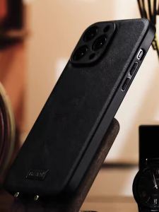 Thích hợp cho OPPO Find N3 lật tìm N2 lật điện thoại di động Ốp điện thoại cao cấp r dầu da sáp trường hợp bìa bao gồm tất cả bảo vệ kinh doanh thời trang sang trọng trường hợp chống sốc