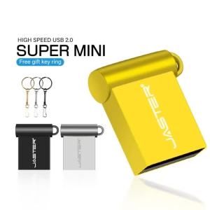jaster | Super Mini USB 3.0 Pendrive Metal 16GB 32GB USB Flash Drive 64G Pen Drive U Disk Flash Memory Stick Gift Storage Devices 8GB 4GB