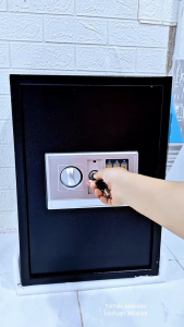 TVCOMO ตู้เซฟ 100/80/50cm ตู้เซฟขนาดใหญ่ Safe Box เซฟนิรภัย ตู้เซฟโรงแรม ตู้เซฟเก็บทรัพย์สิน กันน้ำกันไฟได้ 100%ของแท้ รับประกัน 5ป