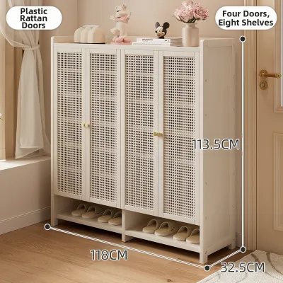 ZHUSHANXIA | Dust-Proof Easy-Install Large Capacity Shoe Cabinet