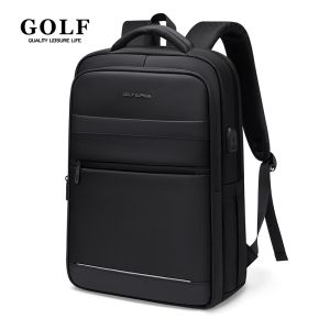 GOLF QUALITY Business Backpack Men Large 16 Inch Laptop Backpack with usb Charge Port iPad Compartment Professional Man Office Anti-splashing Backpacks Anti Theft
