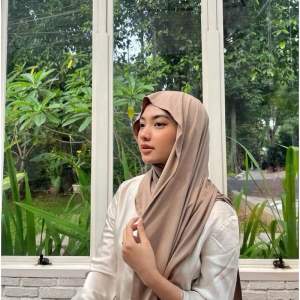 PASHMINA KAOS TURKYS RAYON PREMIUM 180cm x 60cm | PASHMINA KAOS POLOS