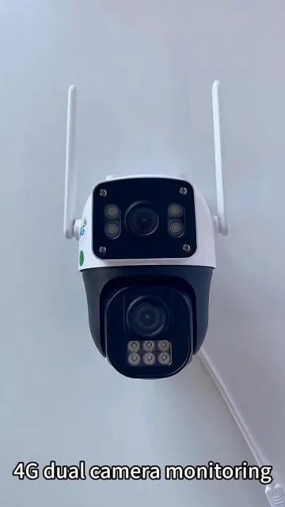 V380 Pro Dual Lens 8MP Outdoor CCTV Camera No Need Wifi Waterproof ...