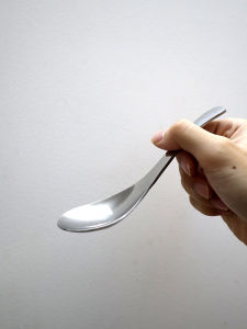 Thickened Deepened Creative 304 Stainless Steel Chinese Style Soup Spoon Childrens Tableware Small Spoon Home Use