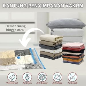 Plastik Vacum Untuk Pakaian Vacum Bag Untuk Baju Dan Selimut