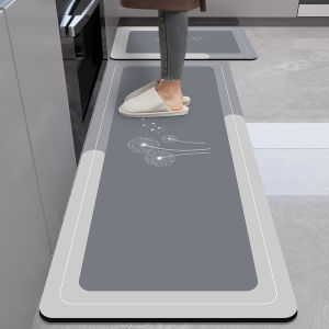 Non-slip Water Oil Resistant Dirt-proof Easy Clean Kitchen Mat