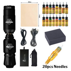 เครื่องสักไร้สาย Rocket เครื่องสักลาย มีการรับประกัน มอเตอร์ญี่ปูน อินเตอร์เฟซ RCA ชุดเครื่องสักครบชุด เครื่องสักปากกา คิดค้นคางการแสดงคุณภาพที่เหมาะสมและคุ้มค่าสูงสุด