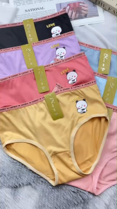 กางเกงในลายมินิหมีแพนด้าจัดเซท3ชิ้นใส่สบายเลือกสีตามใจชอบ
