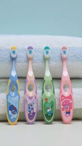 Jordan | Step 2 Kids Toothbrush | Age 3-5 Years | Soft Bristles (Bundle of 4)