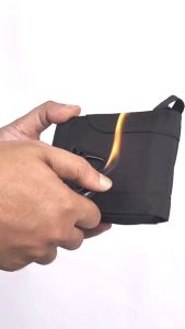 Kaneen SATILION - Dompet pria - Hanging Wallet - Dompet Gantung Leher Waterproof anti bara api