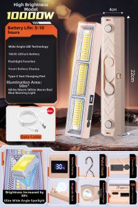 SUIYI | Super Bright Outdoor Portable Charging LED Lamp