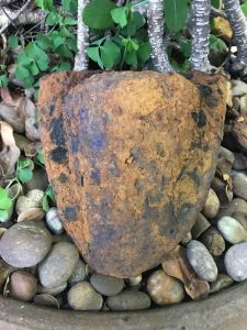 ผานไถโบราณ ใบผาลมือสอง สบไถนา ผาลไถโบราณ ไถนาโบราณ วัตถุอาถรรพ์ เครื่องรางสมัยพุทธกาล ขับเสนียด ป้องกันคุณไสย ของโบราณ ของสะสม ของเก่า ผาลเก่า สบไถเก่า