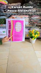 Korset Perekat Bodiline 3 Band | Corset Pasca Melahirkan / Stagen Pengecil Perut