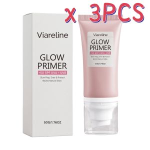 VIARELINE | New Makeup Primer Cream Lasting Moisturize Refreshing Make Up Base Cosmetics All Skin Types Korea Lightweight Oil-Control Primer